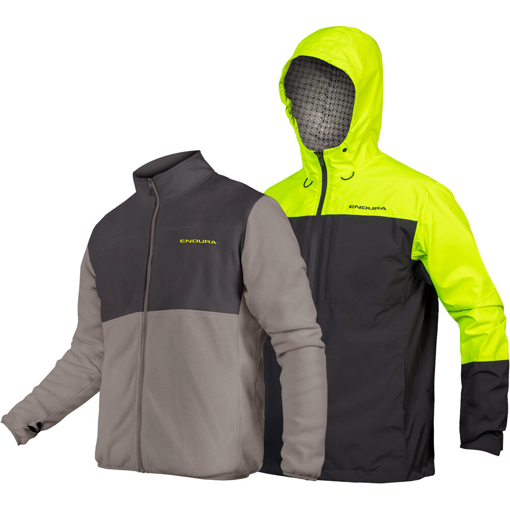 Hummvee 3-in-1 cortavientos ciclismo hombre (S)
