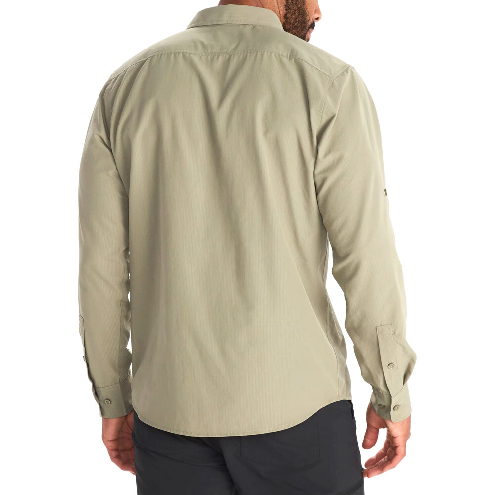 Marmot camisa montaña manga larga hombre Aerobora LS vista trasera