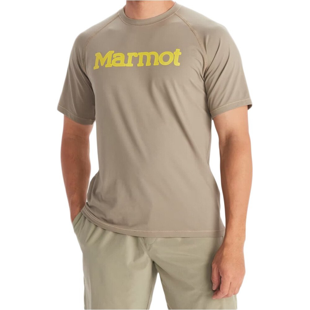 Windridge camiseta montaña manga corta hombre Verde