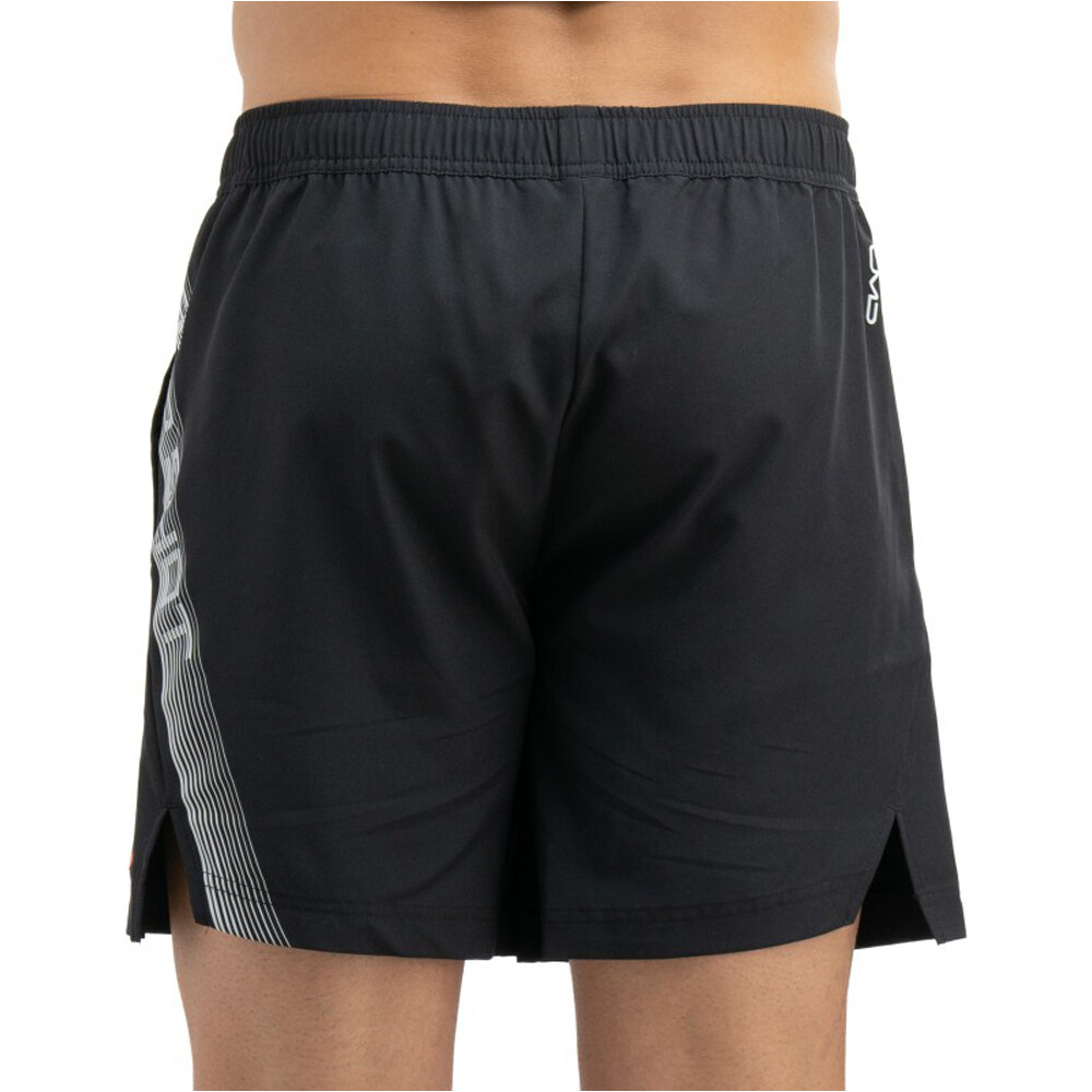 Dropshot pantalón tenis hombre SHORT SILAS JMD vista trasera