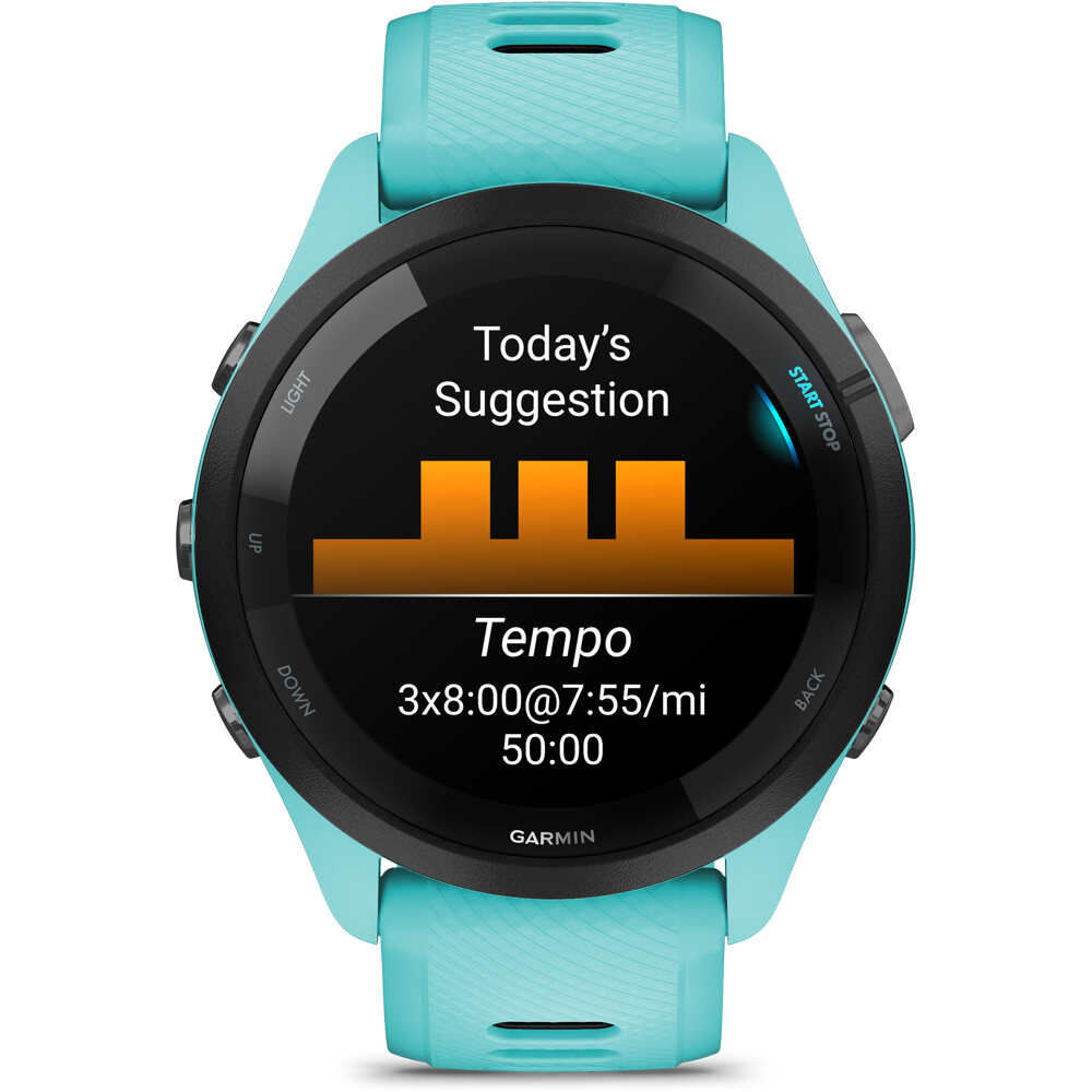 Garmin pulsómetros con gps Forerunner 265 03