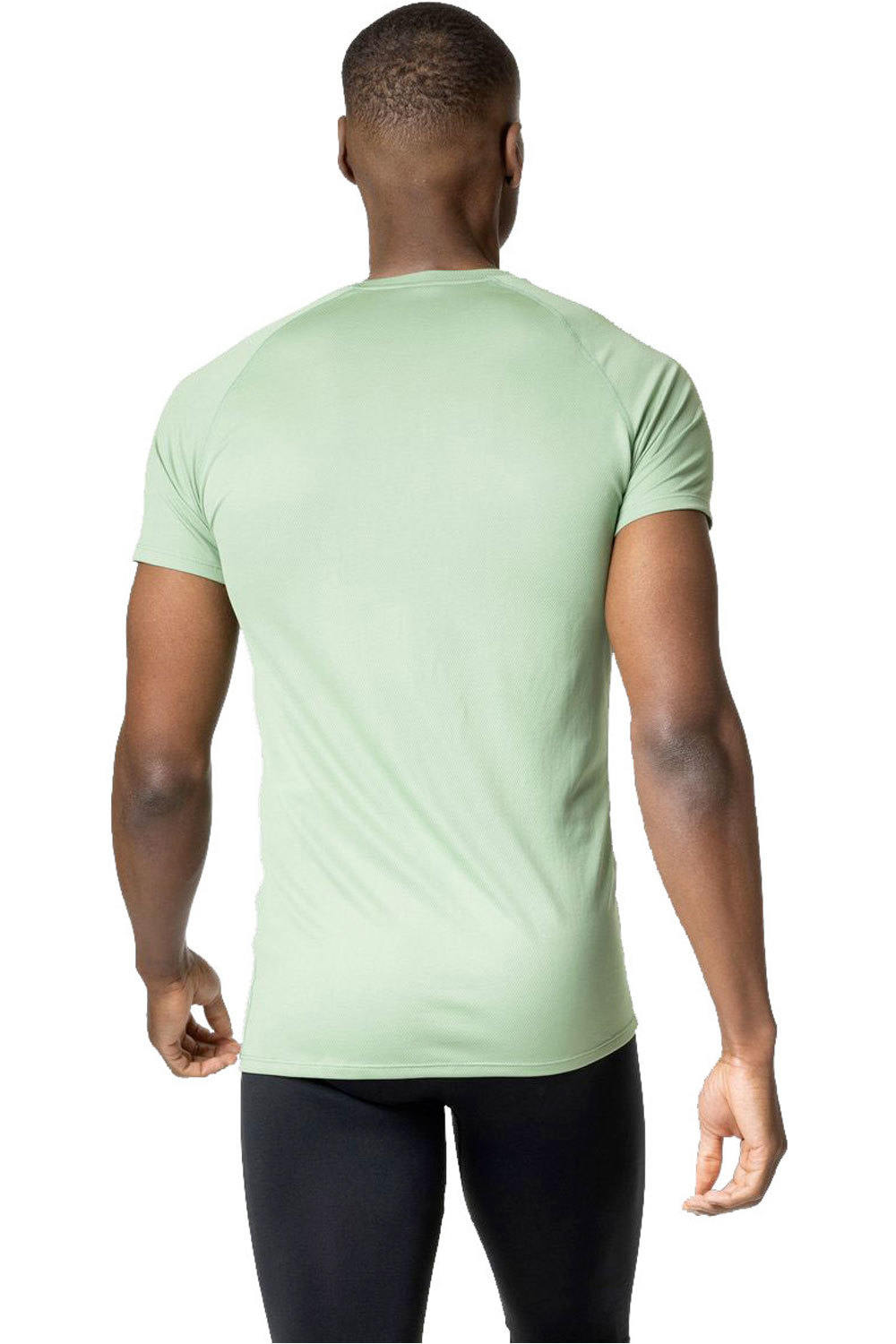 Odlo camiseta térmica manga corta hombre BL TOP crew neck s/s ACTIVE F-DRY LIGHT vista trasera