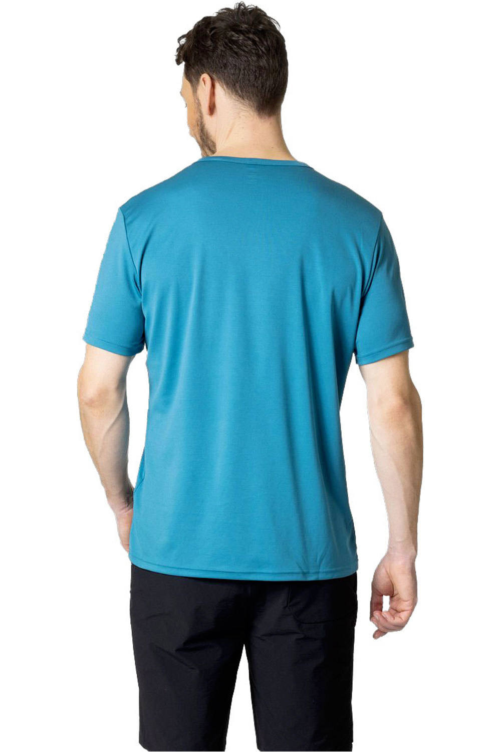 Odlo camiseta montaña manga corta hombre T-shirt crew neck s/s CARDADA vista trasera