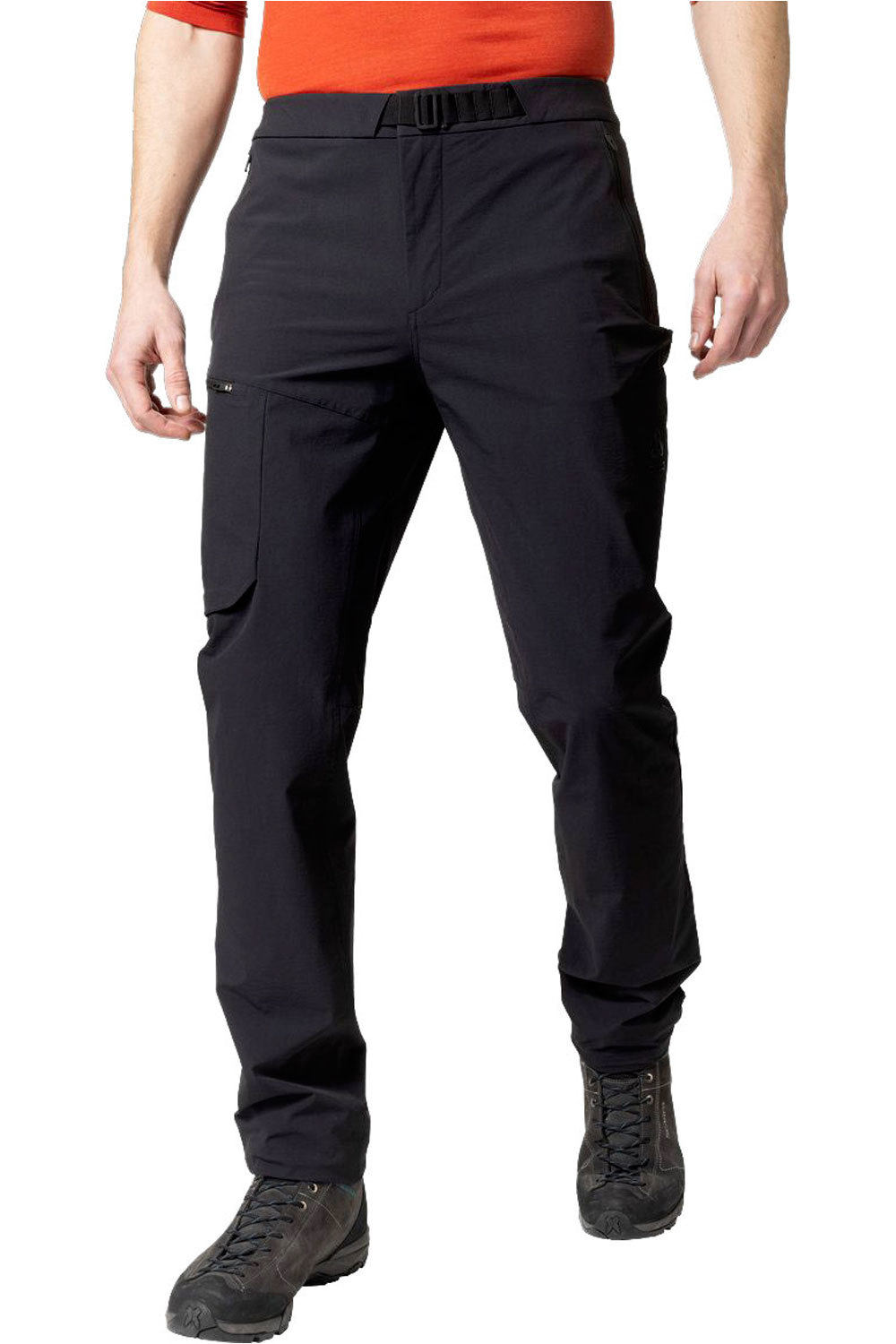 Ascent pantalón montaña hombre Negro (48)