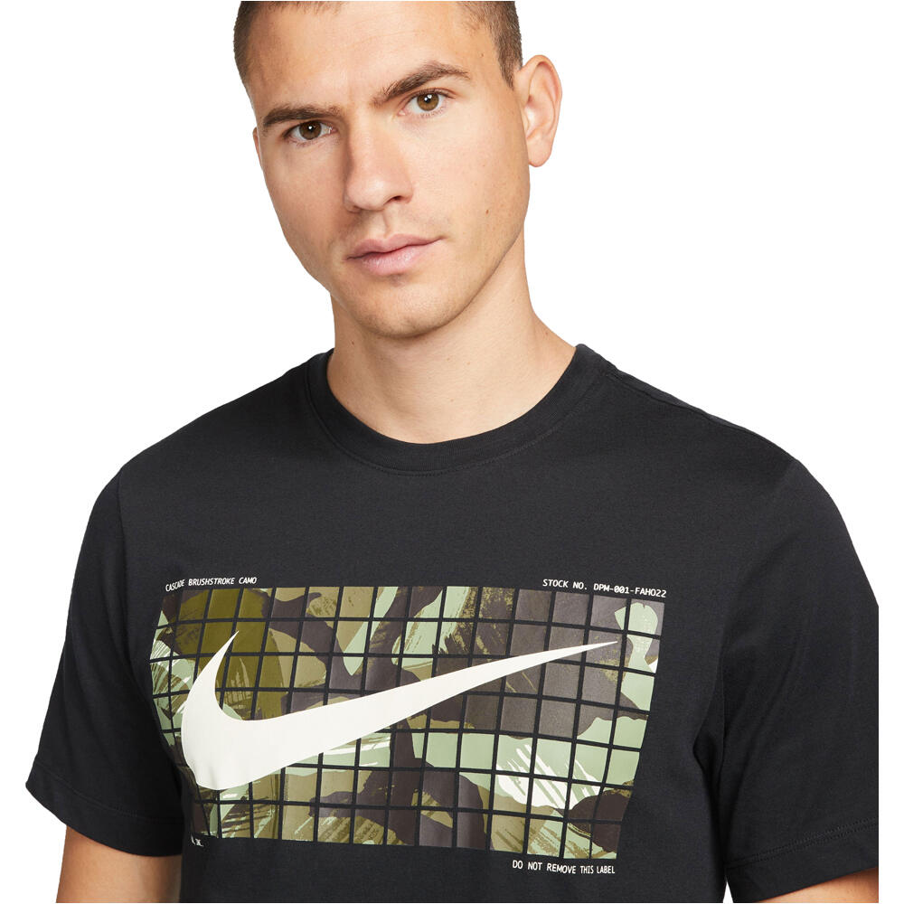 Nike camiseta fitness hombre M NK DF TEE CAMO vista detalle