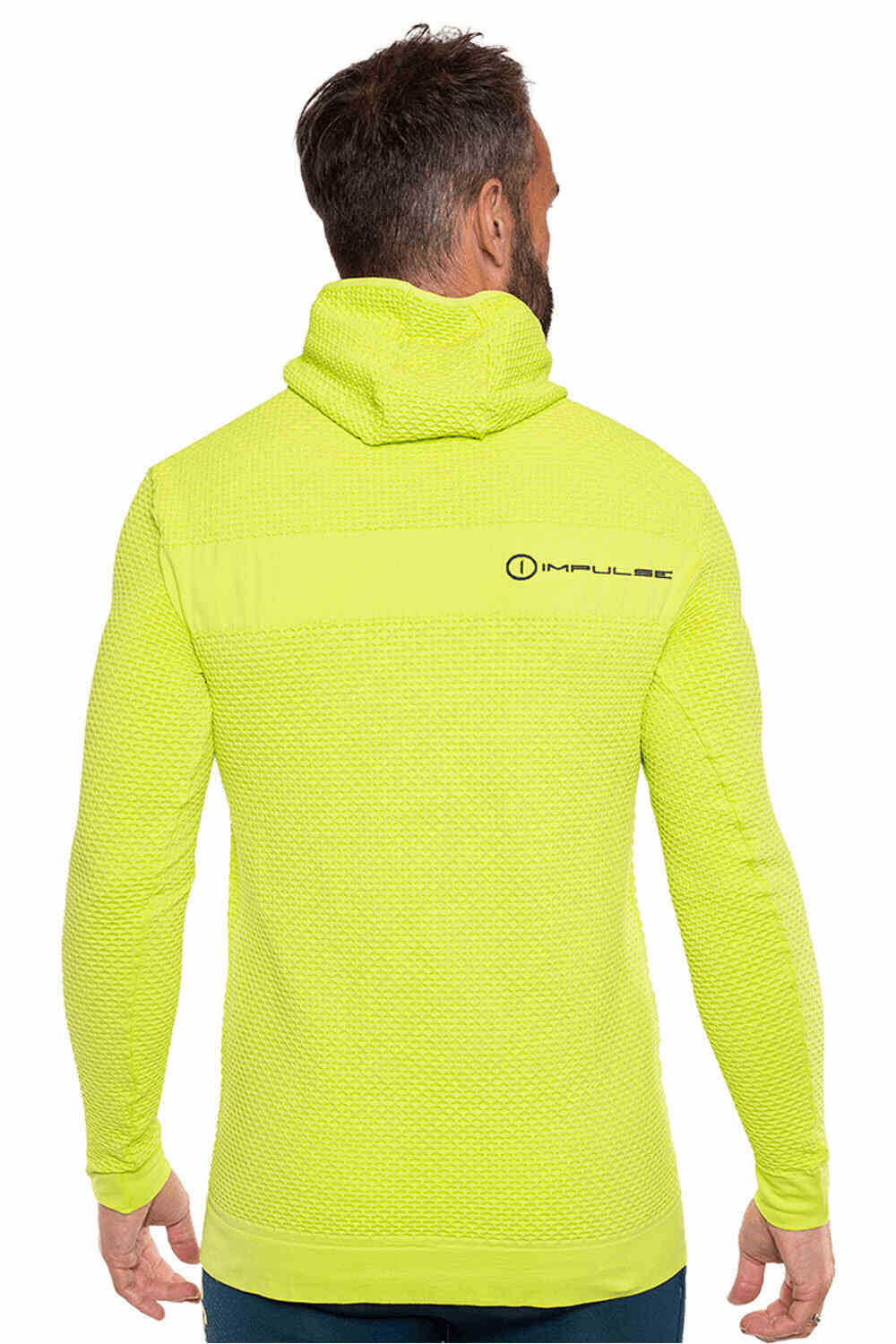 Trango camisetas trail running manga larga hombre SUDADERA TROMSO vista trasera