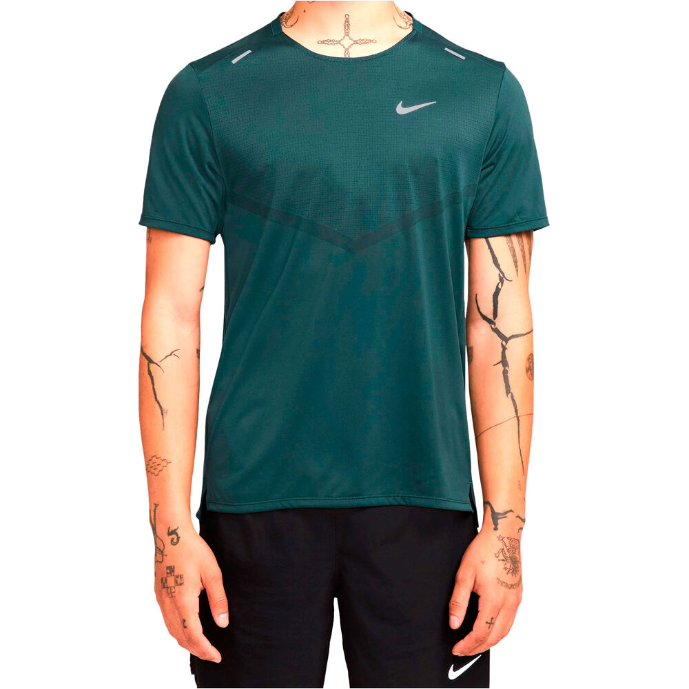 Nike camiseta técnica manga corta hombre M NK DF RISE 365 SS vista frontal