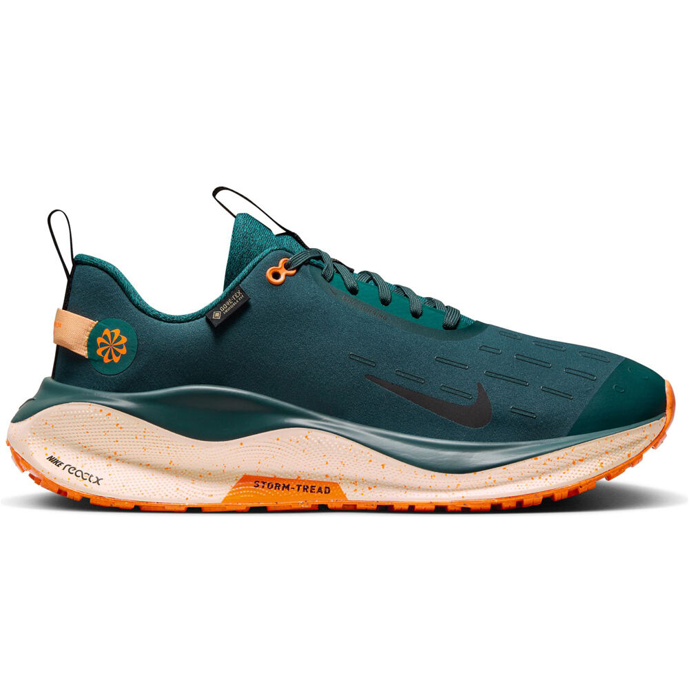 Reactx infinity run 4 gore-tex zapatilla running hombre Naranja (39)