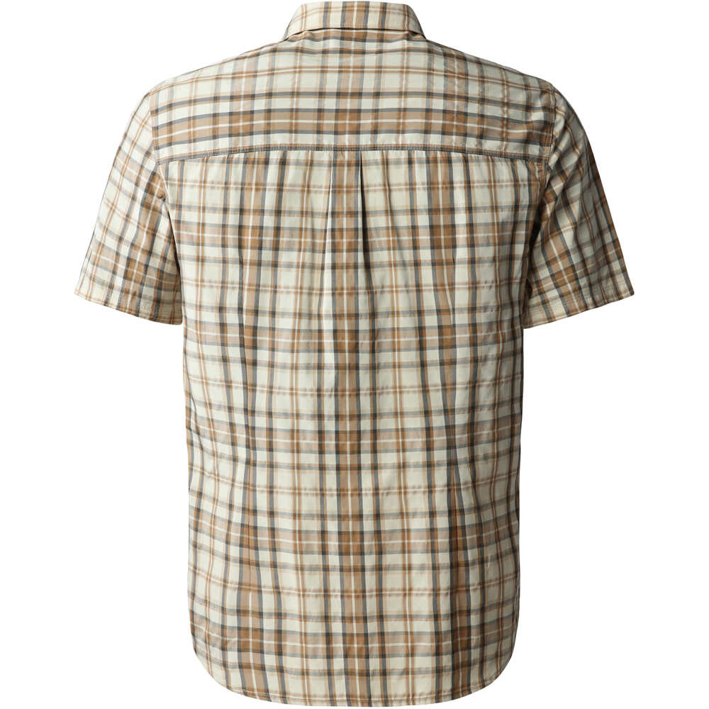 The North Face camisa montaña manga corta hombre M S/S PINE KNOT SHIRT-EU vista trasera