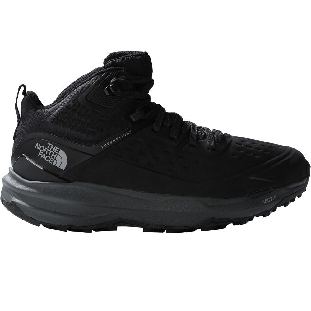 The North Face zapatilla trekking hombre M VECTIV EXPLORIS 2 MID FUTURELIGHT LTHR lateral exterior