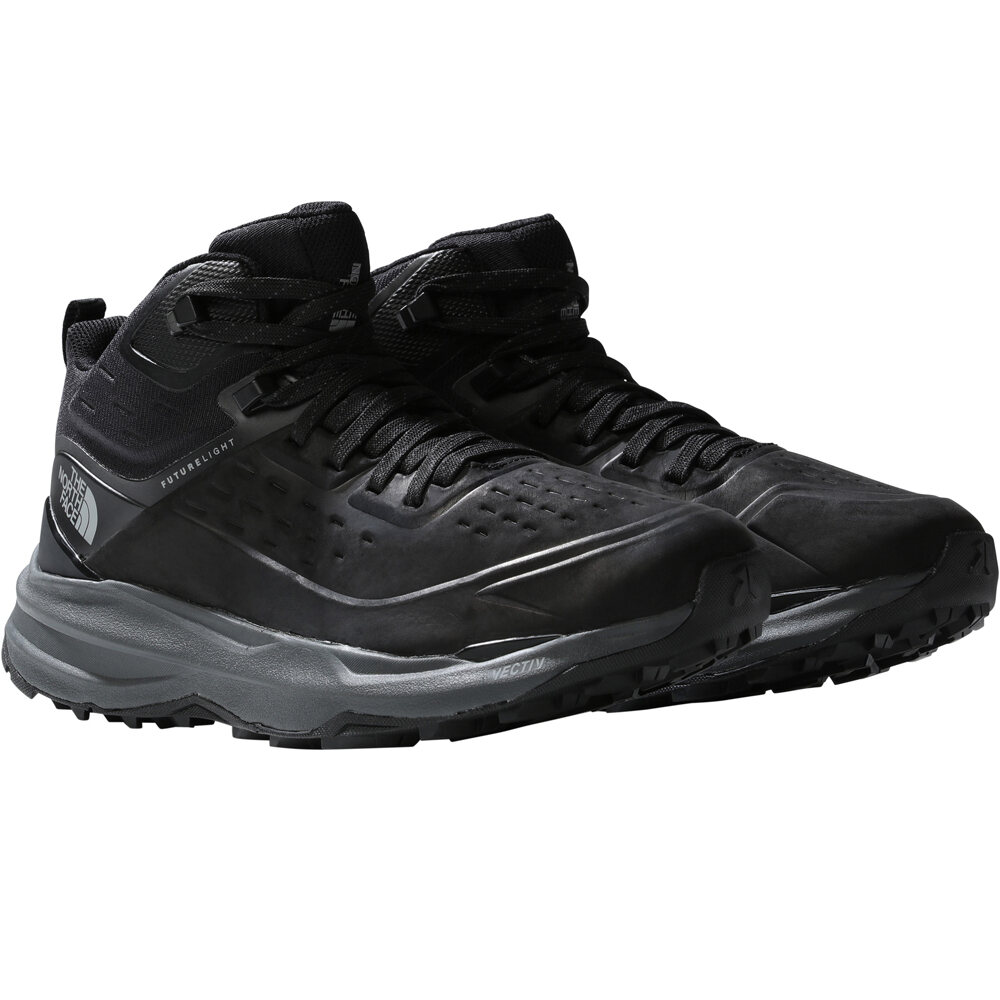 The North Face zapatilla trekking hombre M VECTIV EXPLORIS 2 MID FUTURELIGHT LTHR vista superior