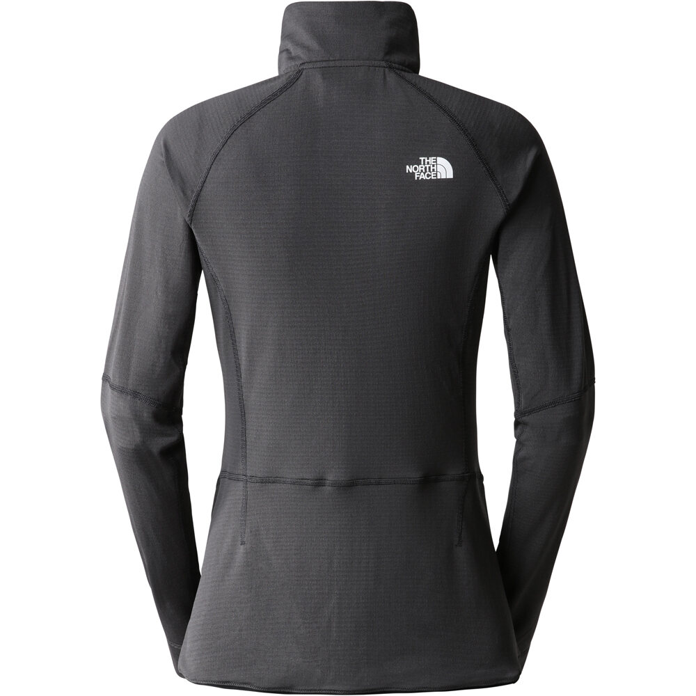 The North Face chaqueta softshell mujer W BOLT POLARTEC JACKET vista trasera