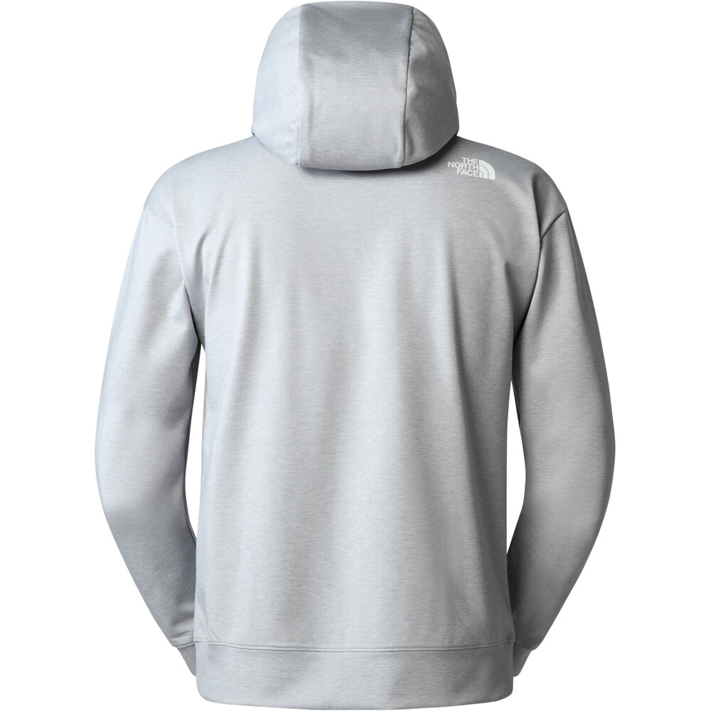 The North Face Sudaderas Montaña Hombre M SPACER AIR HOODIE vista trasera