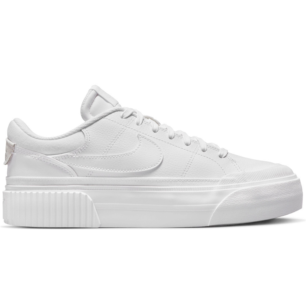 Court legacy lift zapatilla moda mujer Blanco (37,5)