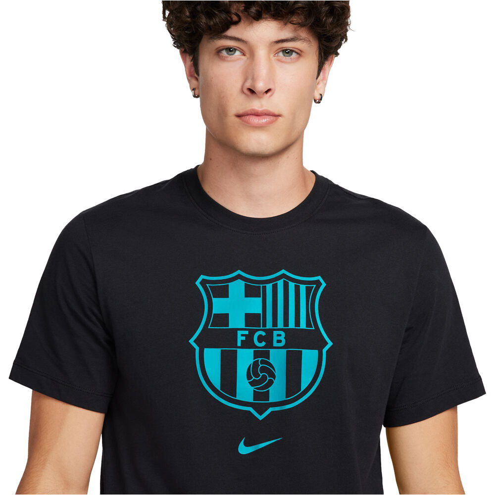 Nike camiseta de fútbol oficiales BARCELONA 24 M NK CREST TEE vista detalle
