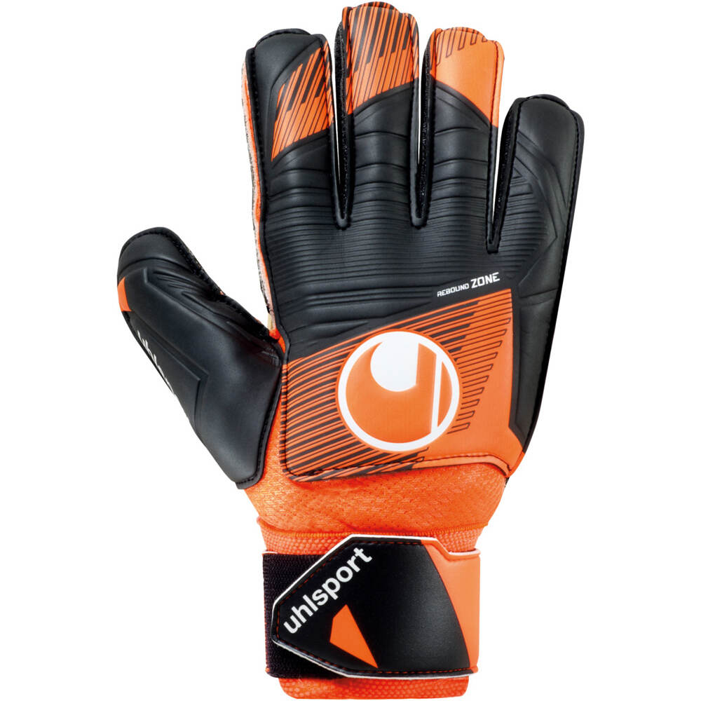 Uhlsport guantes portero infantil UHLSPORT SOFT RESIST+ FLEX FRAME JRNANE vista frontal