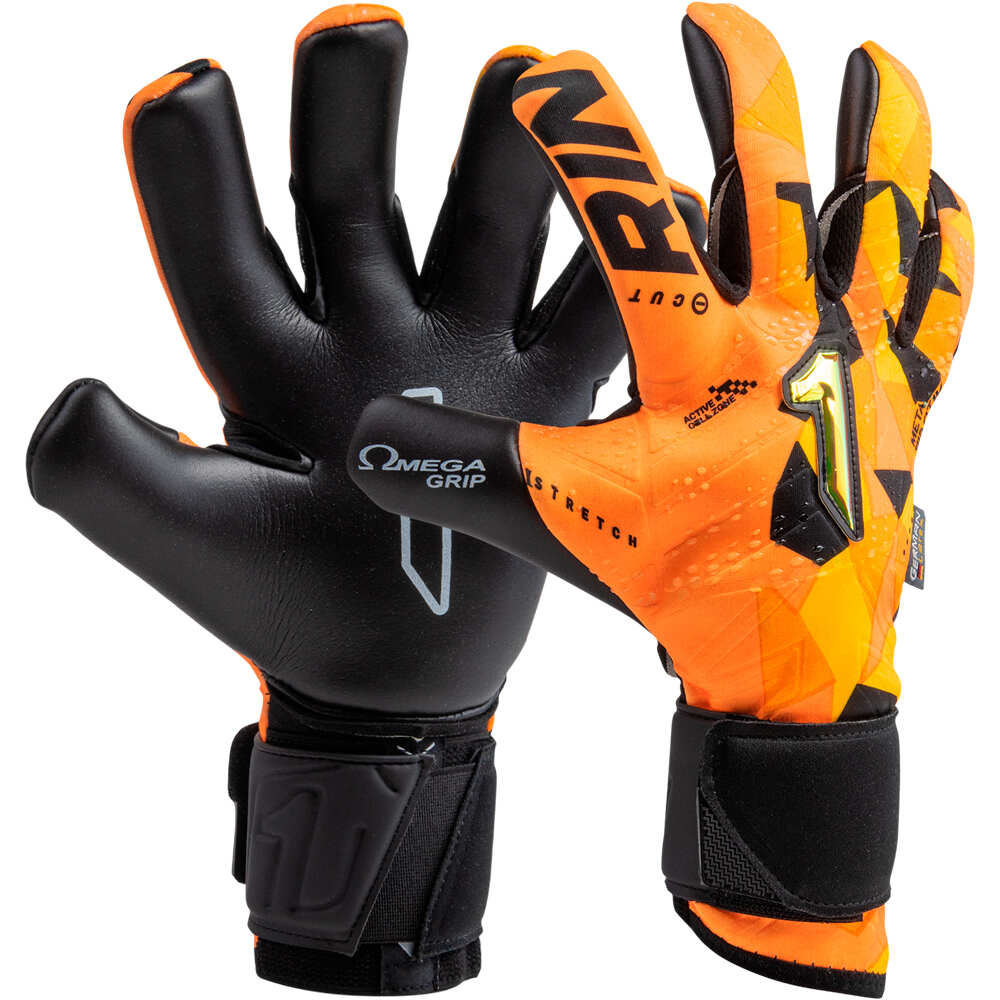 Meta tactik gk alpha guantes portero Naranja (9)