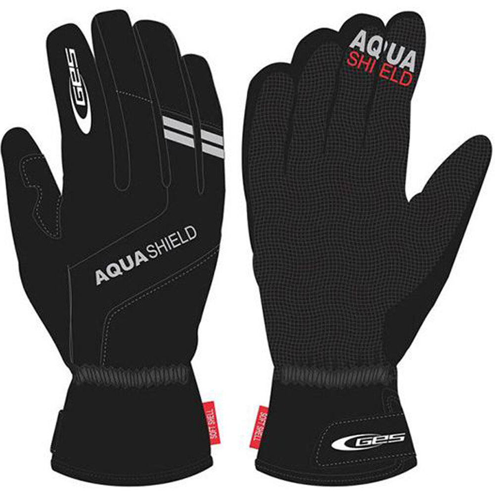 Impermeable aqua guantes largos ciclismo (S)