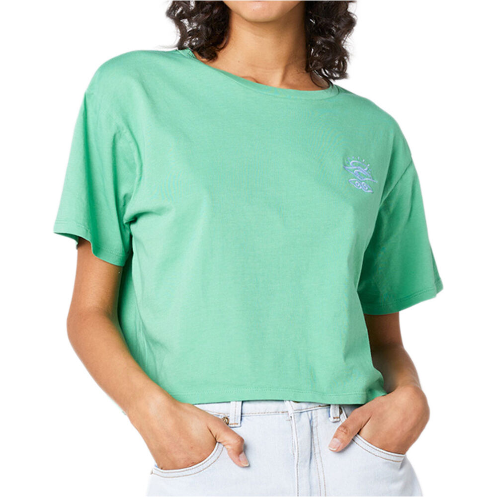 Rip Curl camiseta manga corta mujer SEARCH ICON CROP TEE 03