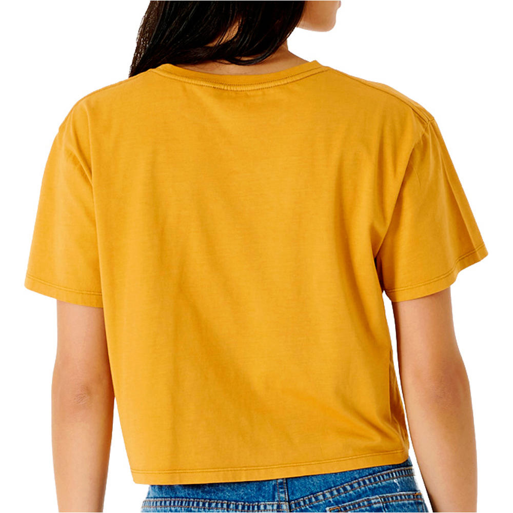 Rip Curl camiseta manga corta mujer SEARCH ICON CROP TEE vista detalle