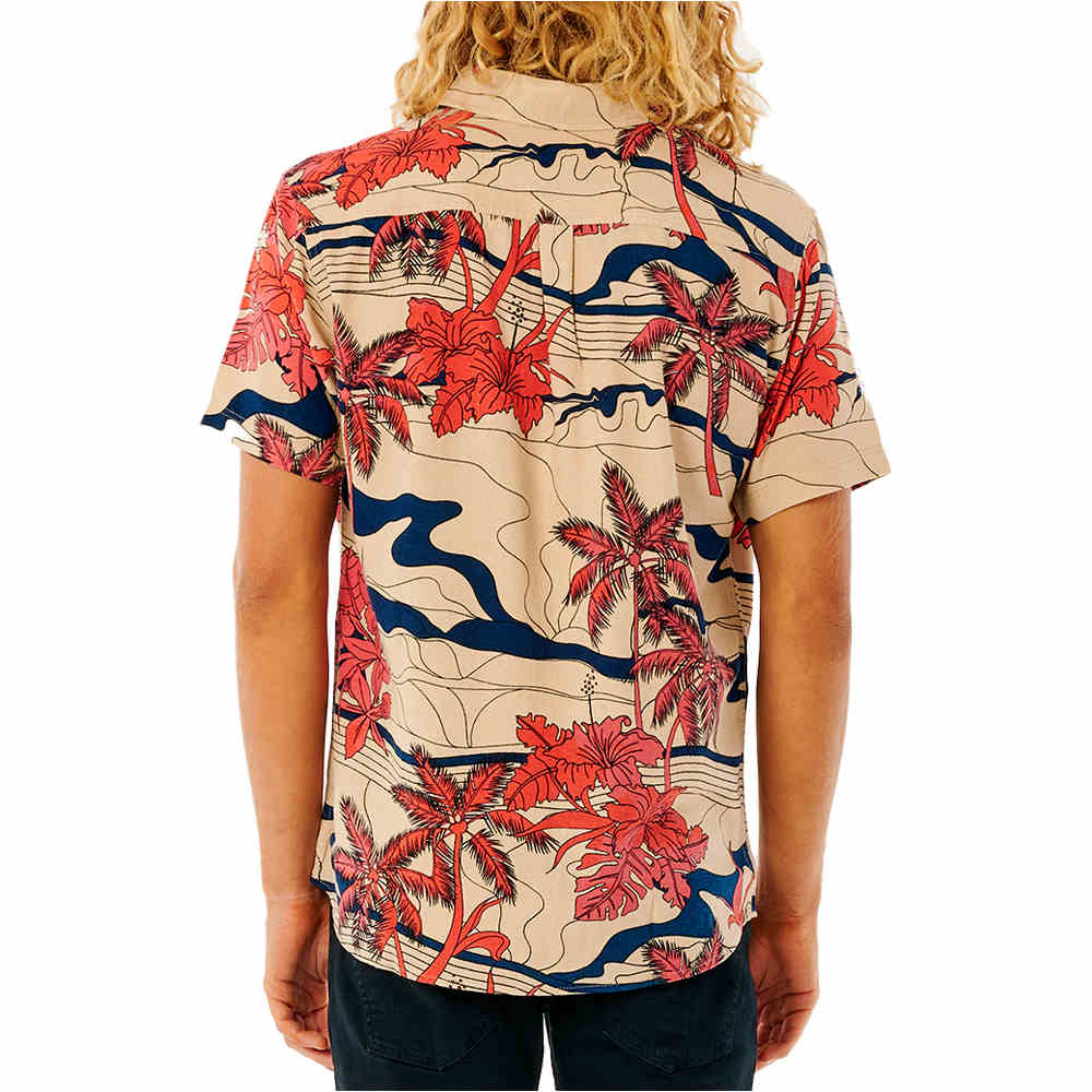 Rip Curl camisa manga corta hombre BARREL KILLA S/S SHIRT vista detalle