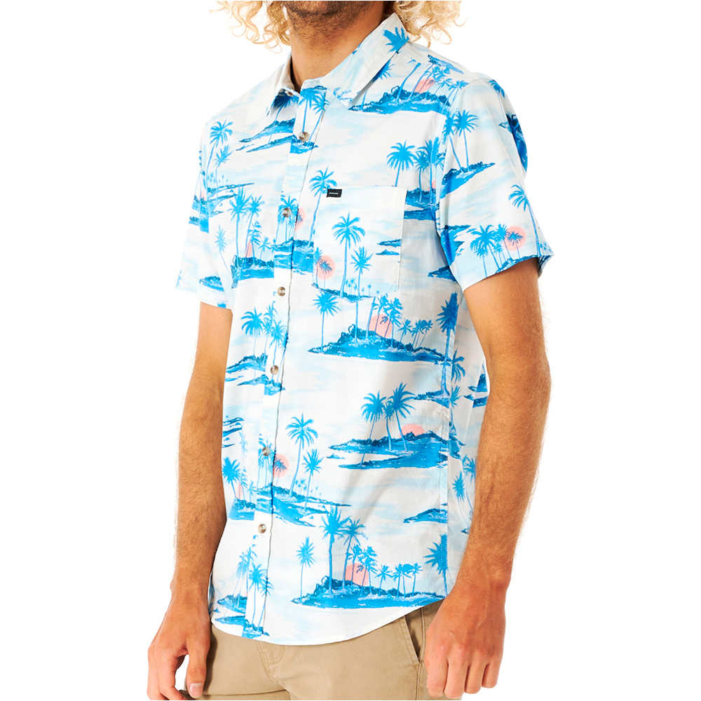 Rip Curl camisa manga corta hombre DREAMERS S/S SHIRT vista trasera