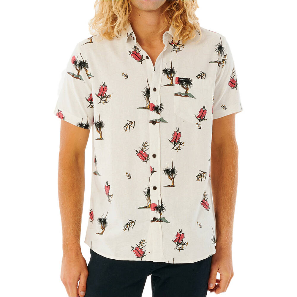 Rip Curl camisa manga corta hombre PARTY PACK S/S SHIRT vista frontal