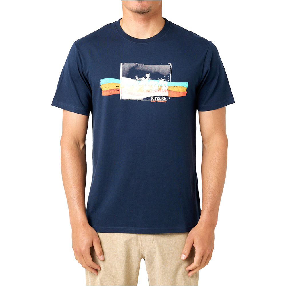 Rip Curl camiseta manga corta hombre STRIPED TEE vista frontal