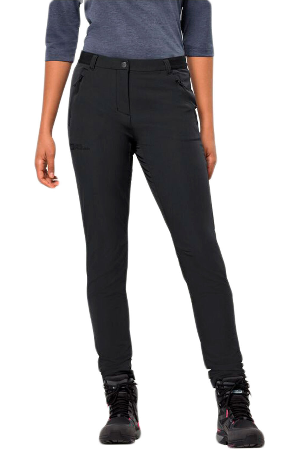 Geigelstein pantalón montaña mujer Negro (36)