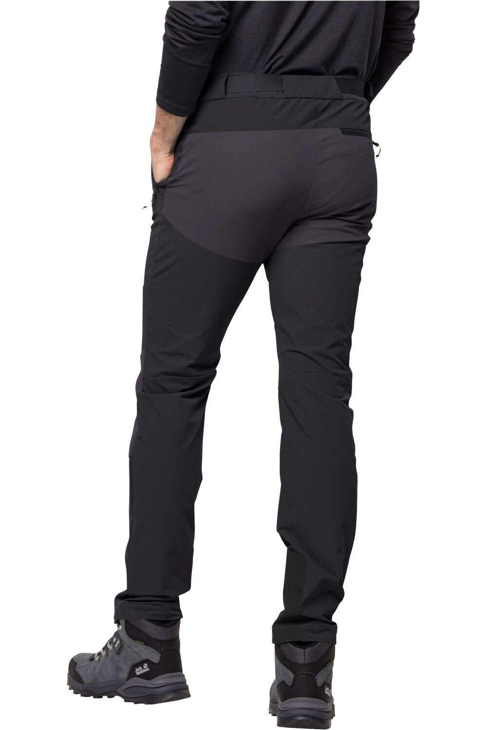 Jack Wolfskin pantalón montaña hombre ZIEGSPITZ PANTS M vista trasera