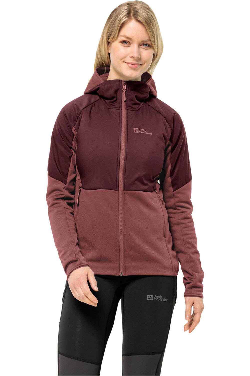 Jack Wolfskin alpgrat pro forro polar mujer
