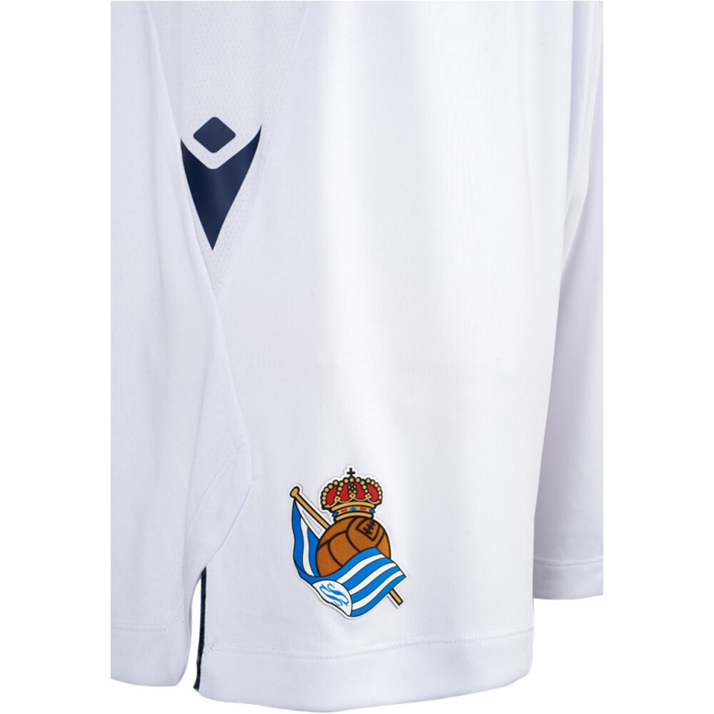 Real Sociedad pantalones fútbol oficiales R.SOCIEDAD 24 H SHORT vista trasera