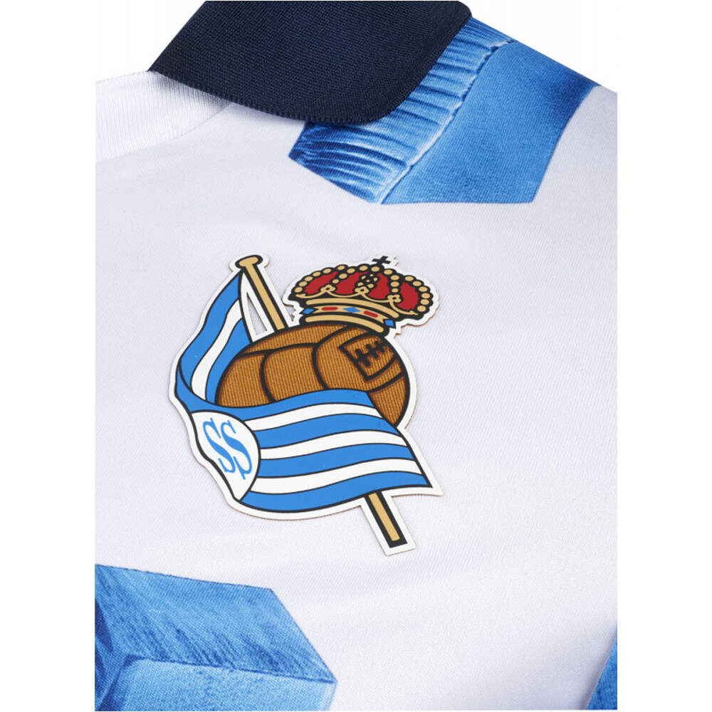 Real Sociedad camiseta de fútbol oficiales niño R.SOCIEDAD 24 H JSY Y vista detalle