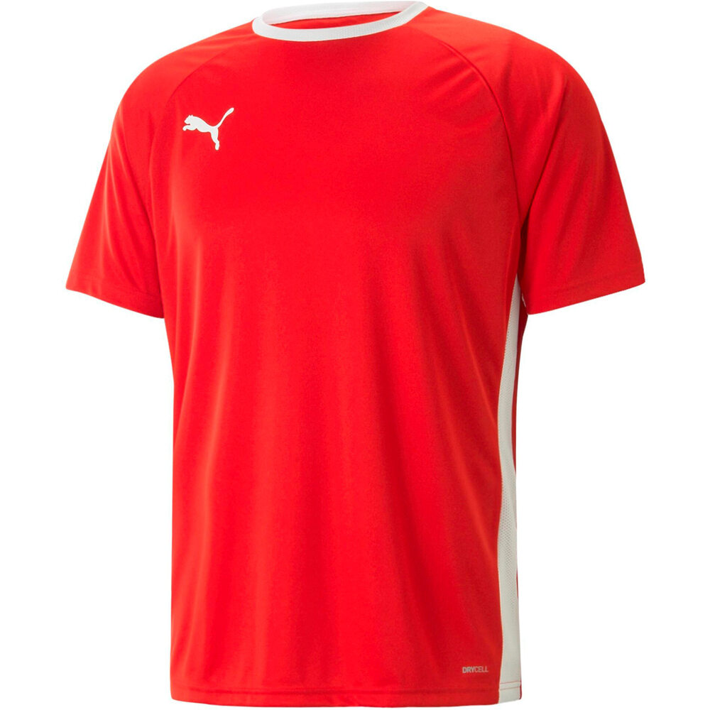 Puma camiseta tenis manga corta hombre teamLIGA Padel Shirt vista frontal