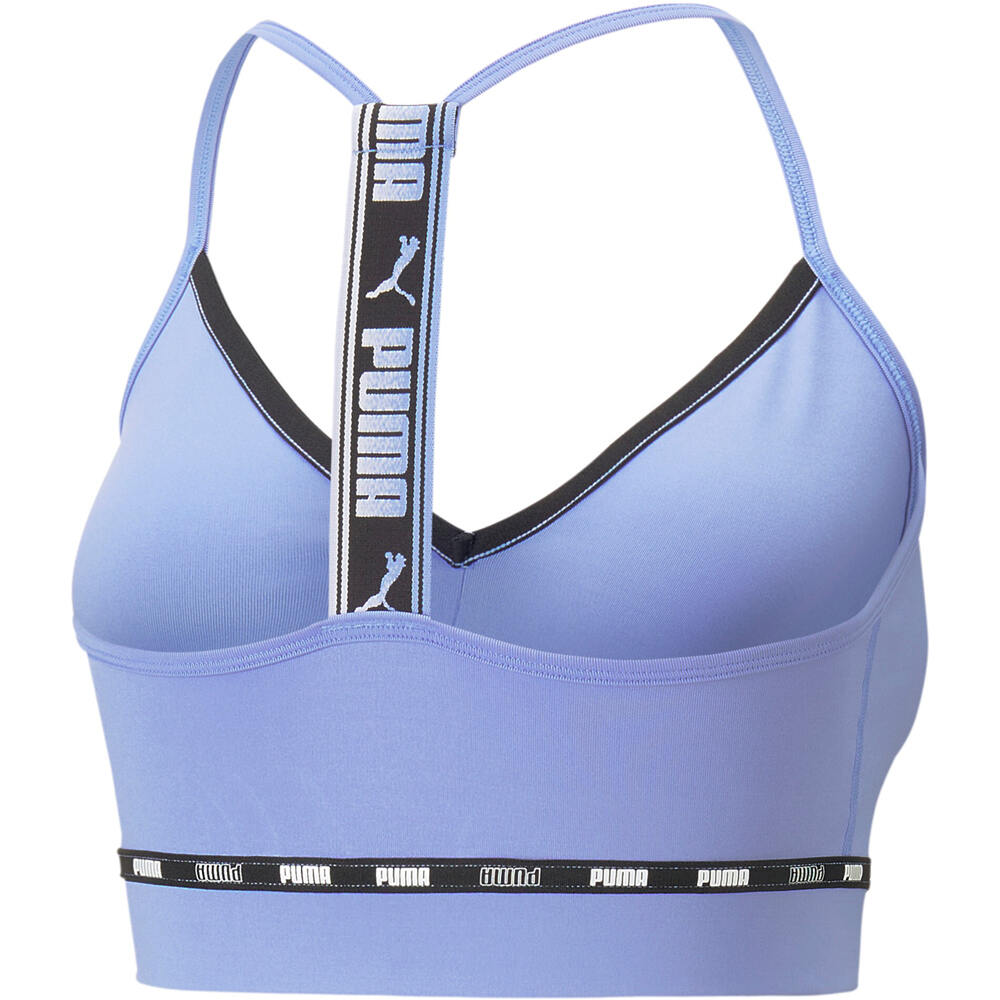 Puma sujetadores deportivos Low Impact Puma Strong Strappy Bra vista trasera