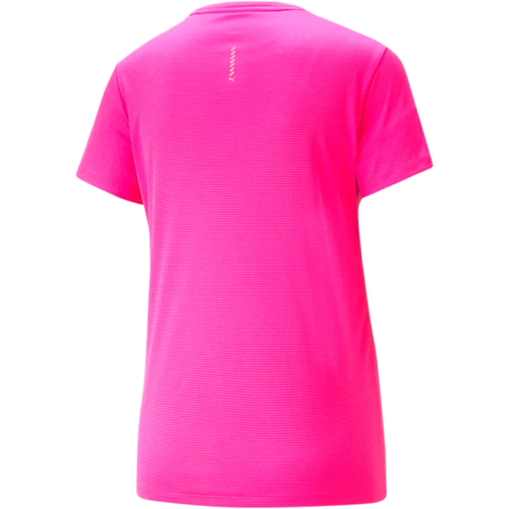 Puma camiseta entrenamiento manga corta mujer RUN FAVORITE SS TEE W vista trasera