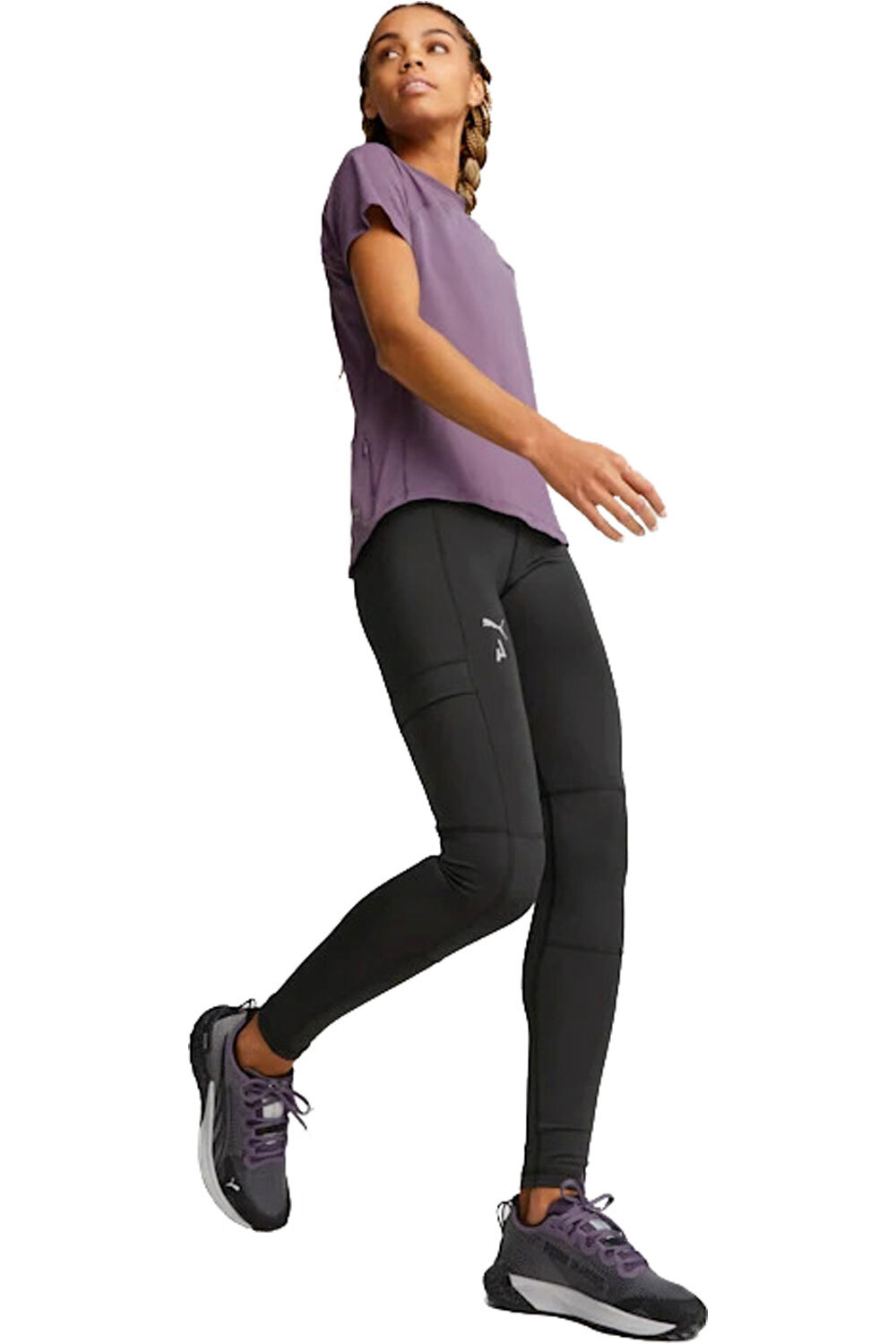 Puma malla larga running mujer W SEASONS FULL TIGHT vista frontal