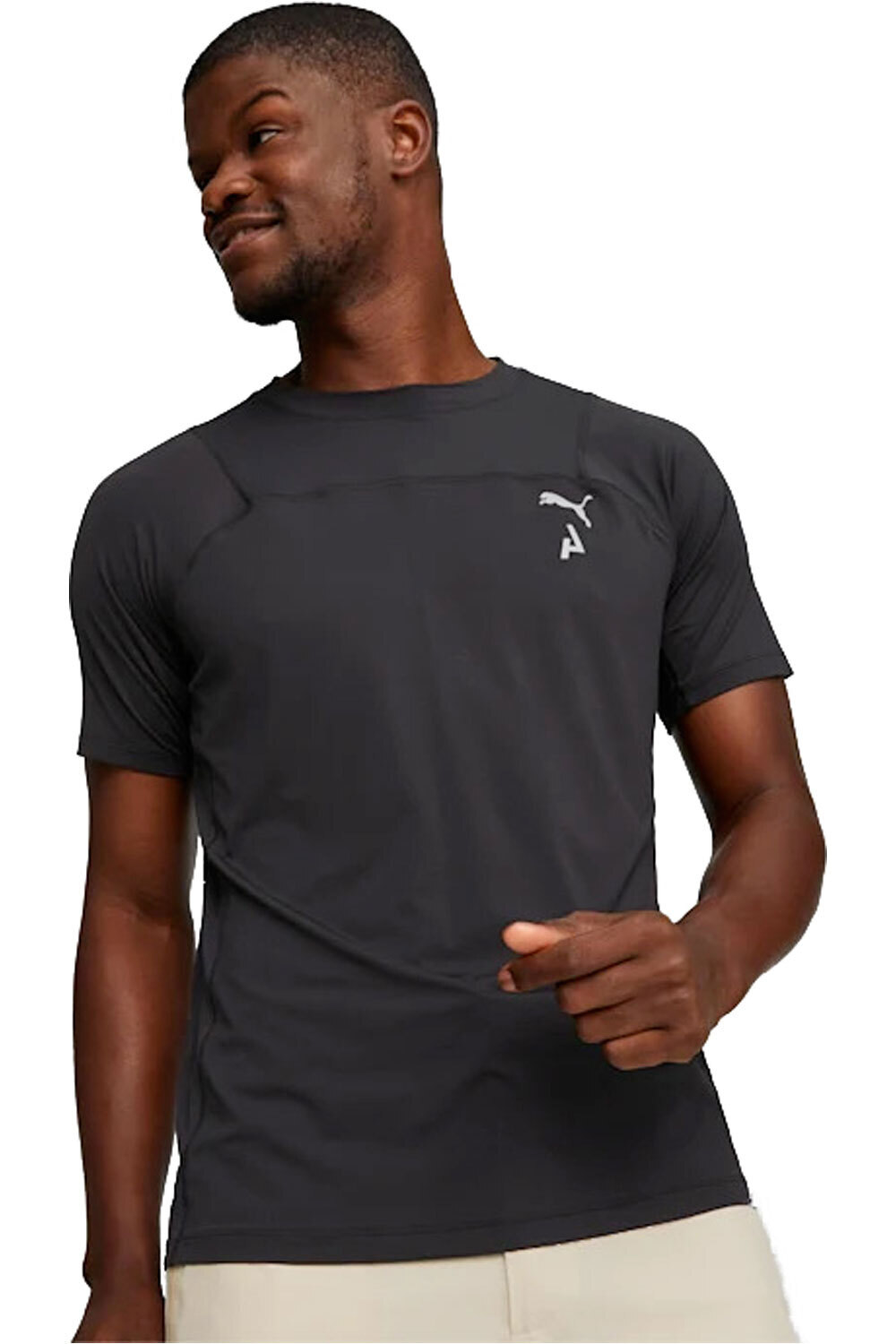 Puma camiseta técnica manga corta hombre M SEASONS COOLCELL TEE vista frontal