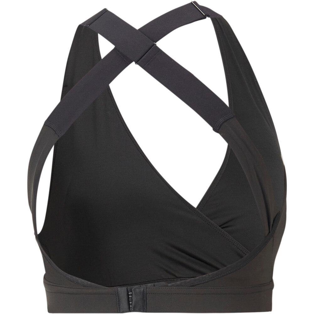 Puma Sujetador Yoga Mid Impact Yogini Cross Over Bra 06