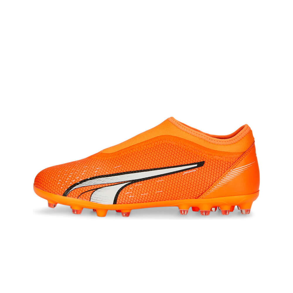 Puma botas de futbol niño cesped artificial ULTRA MATCH LL MG Jr lateral exterior