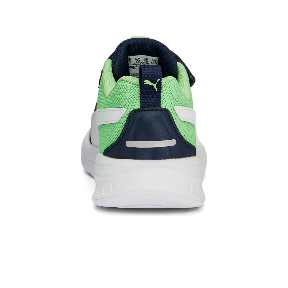 Puma zapatilla moda niño Evolve Run Mesh AC+ PS vista trasera