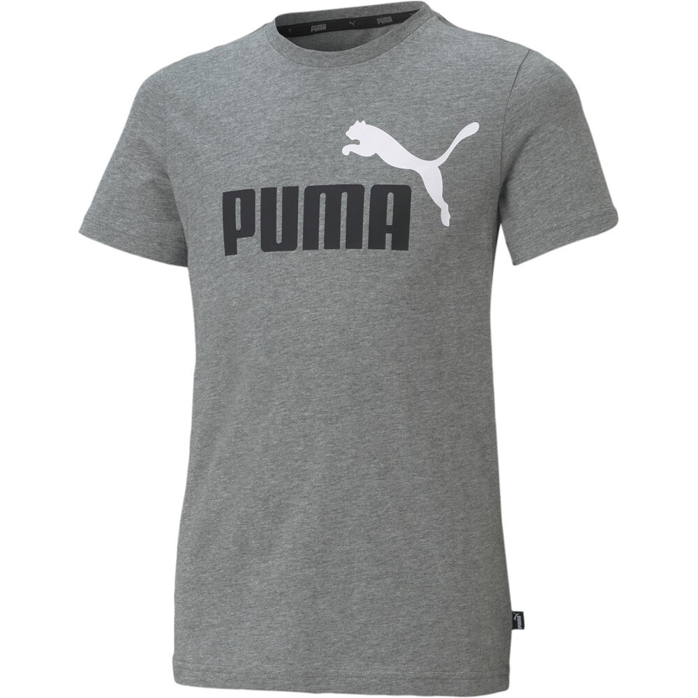 Puma camiseta manga corta niño ESS+ 2 Col Logo Tee B vista frontal