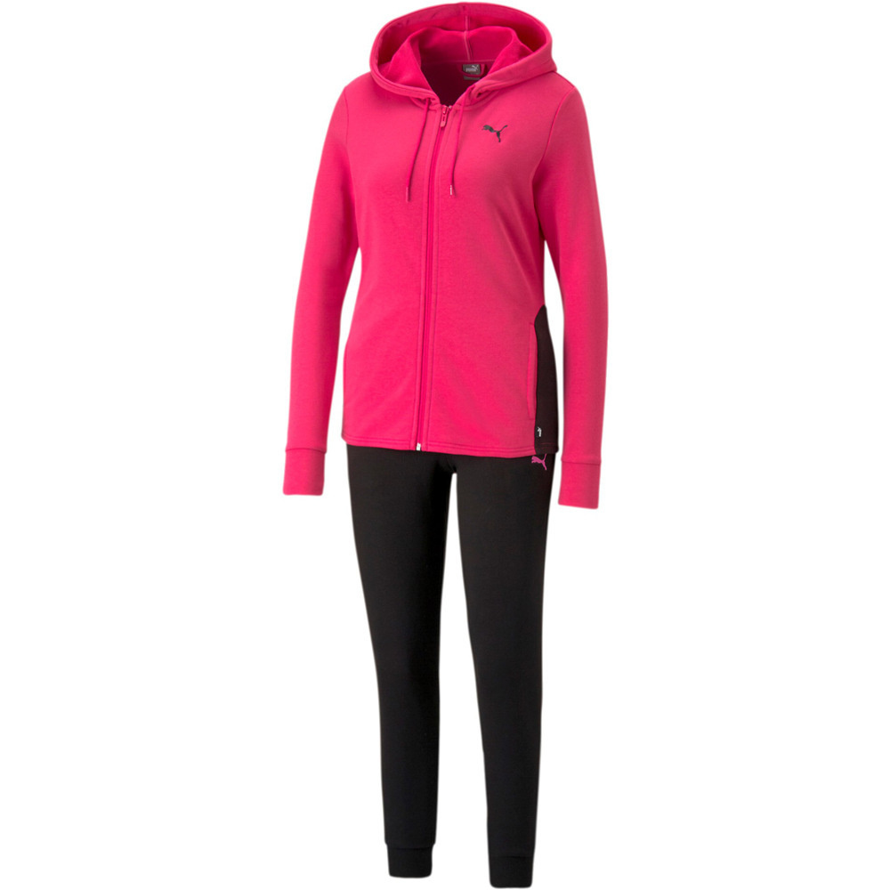 Puma chándal mujer Classic Hooded Tracksuit TR cl vista detalle