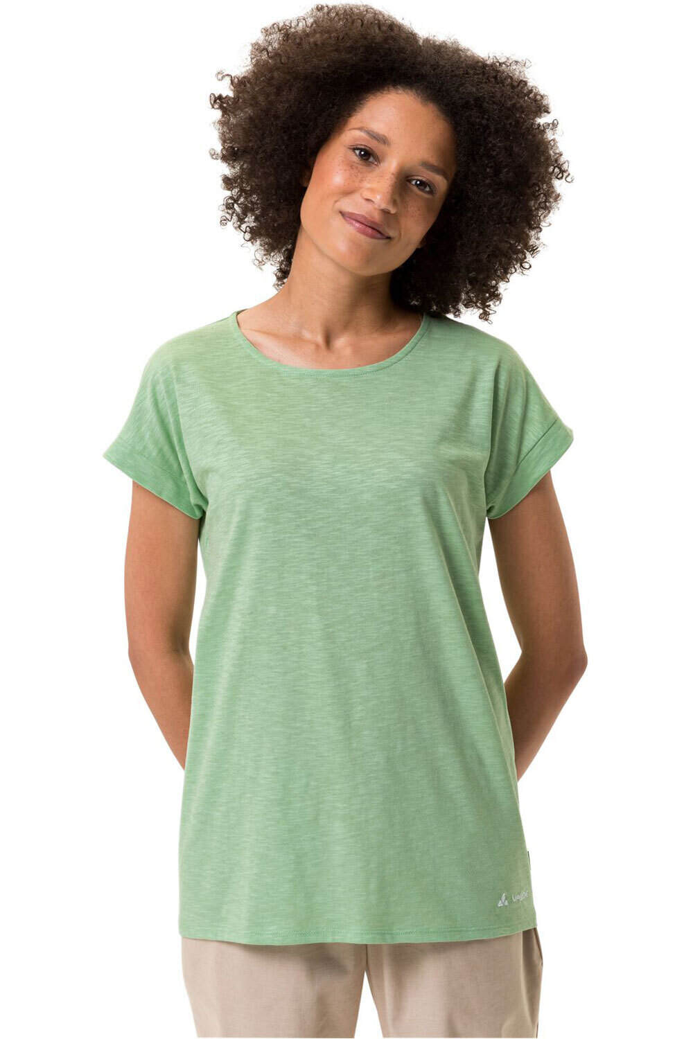 Vaude camiseta montaña manga corta mujer Women's Moja T-Shirt IV vista frontal