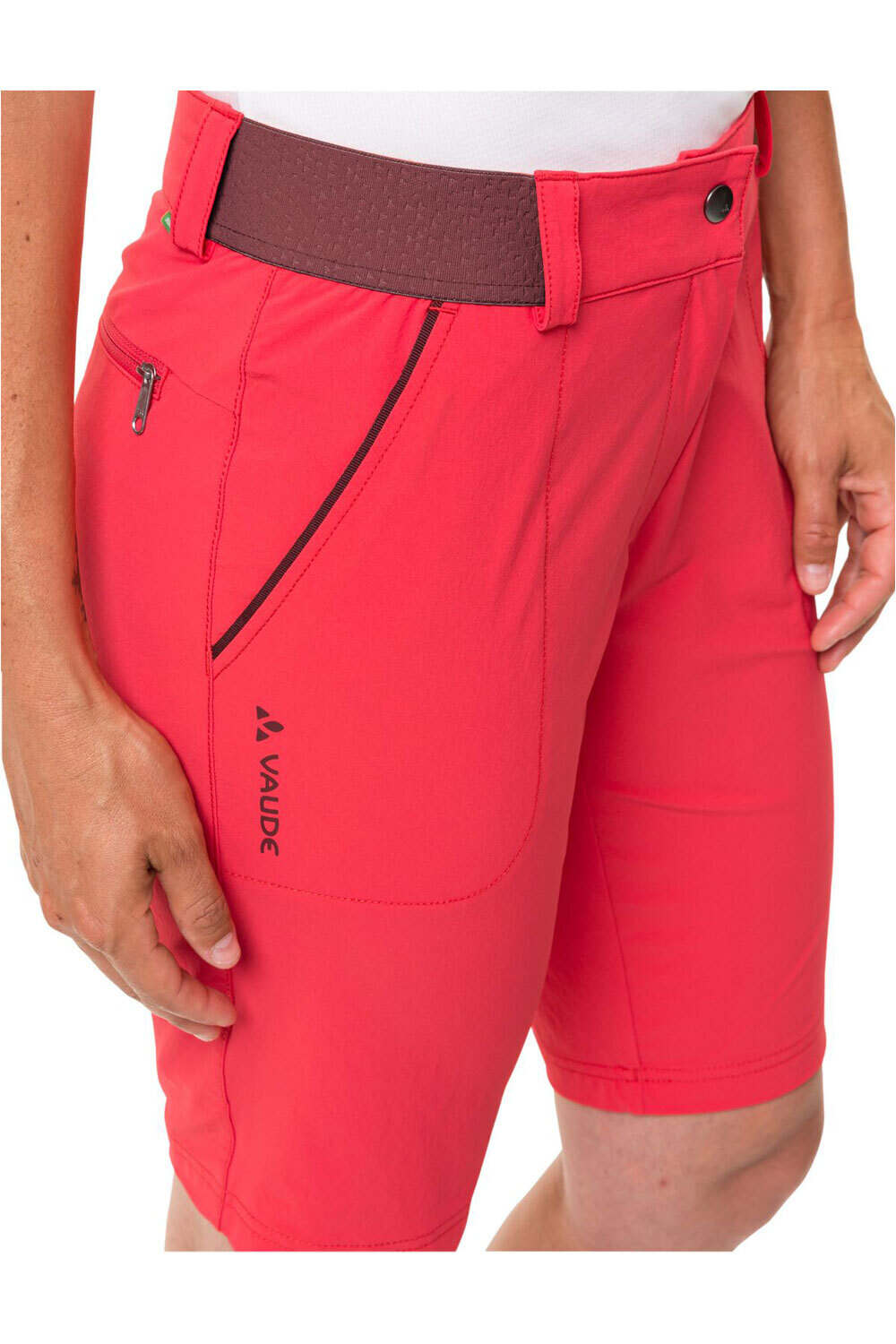 Vaude pantalón corto montaña mujer Women's Farley Stretch Shorts II vista detalle