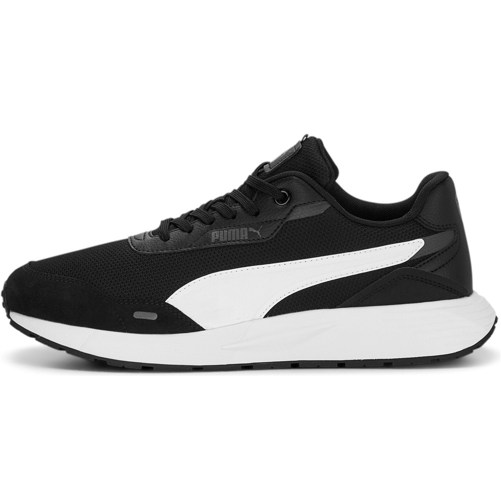 Runtamed zapatilla moda hombre Negro (40)