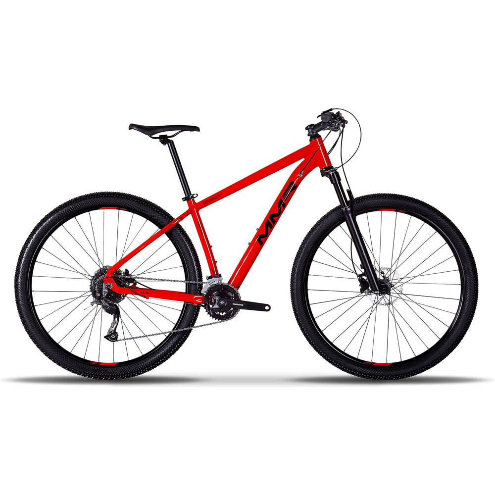 Mmr bicicletas de montaña KUMA 10 BRIGHT RED 8V 2022 vista frontal