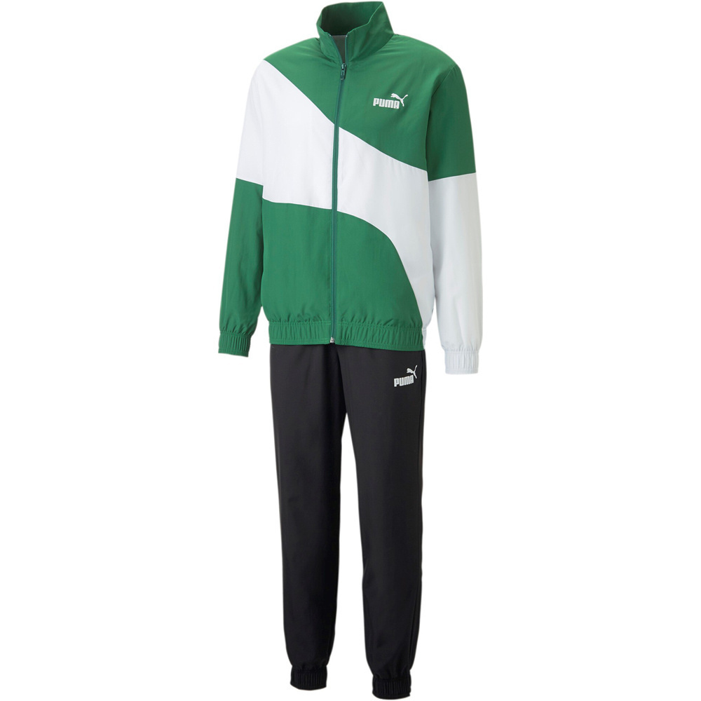 Puma chándal hombre PUMA POWER Woven Tracksuit cl vista trasera