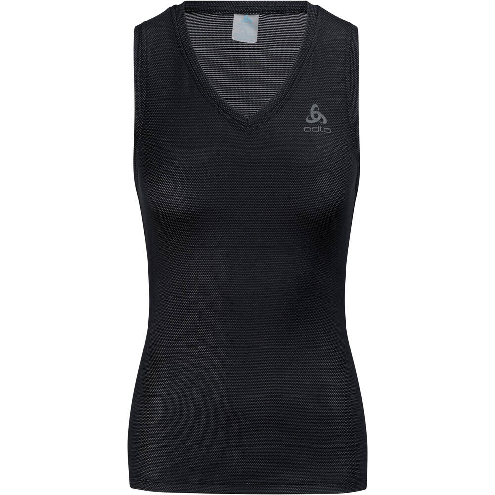 Odlo camiseta térmica sin mangas mujer BL TOP v-neck singlet ACTIVE EVERYDAY EC vista frontal