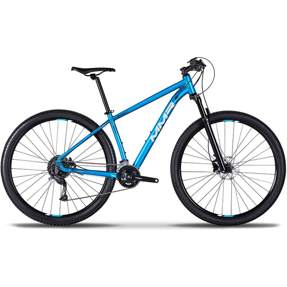 Mmr bicicletas de montaña KUMA 10 METALLIC MATTE BLUE 8V 2022 vista frontal